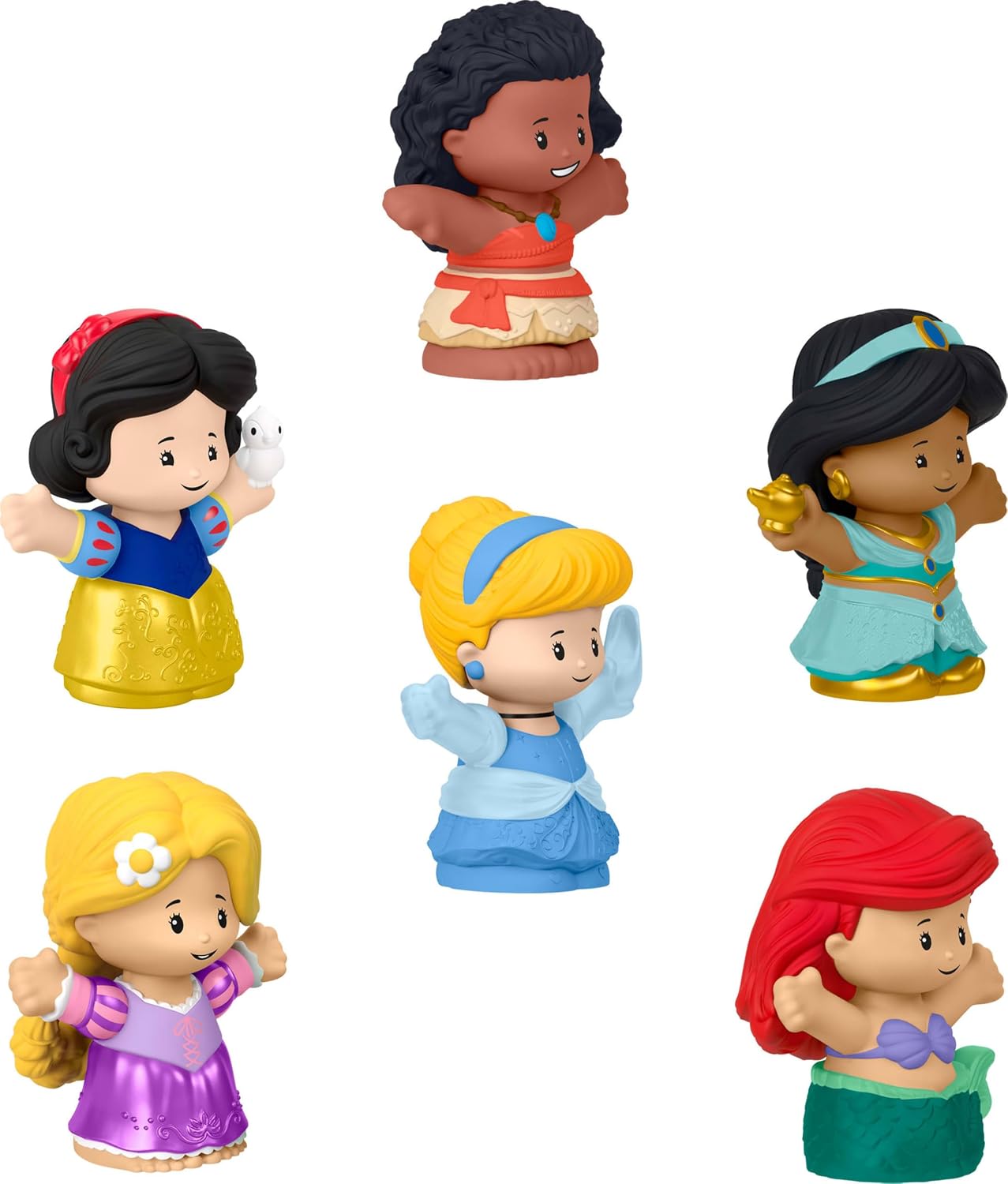Fisher-Price Little People Toddler Toys Disney Princess Figure Pack