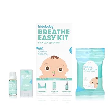 Frida Baby Breathe Easy Kit Sick Day Baby Essentials