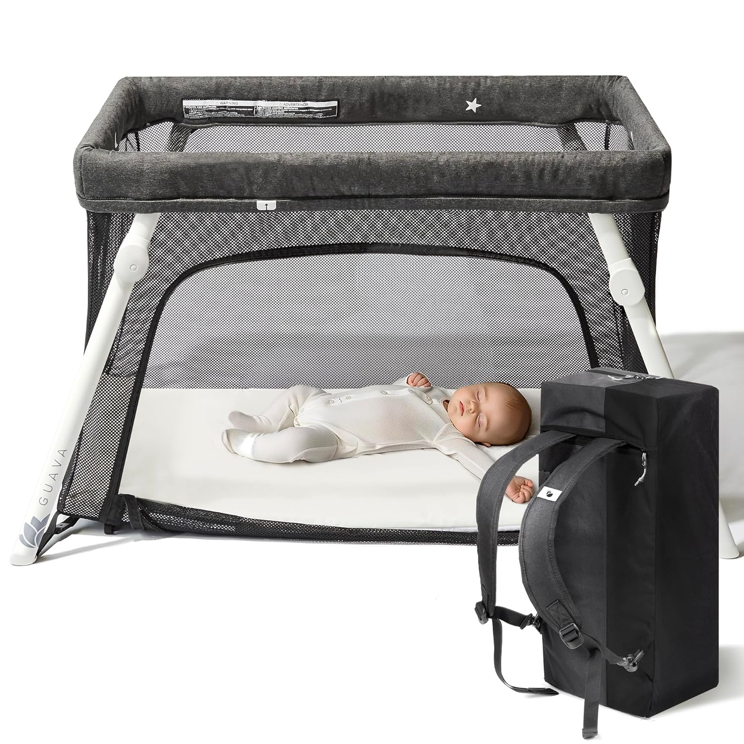 Guava Family Travel Crib