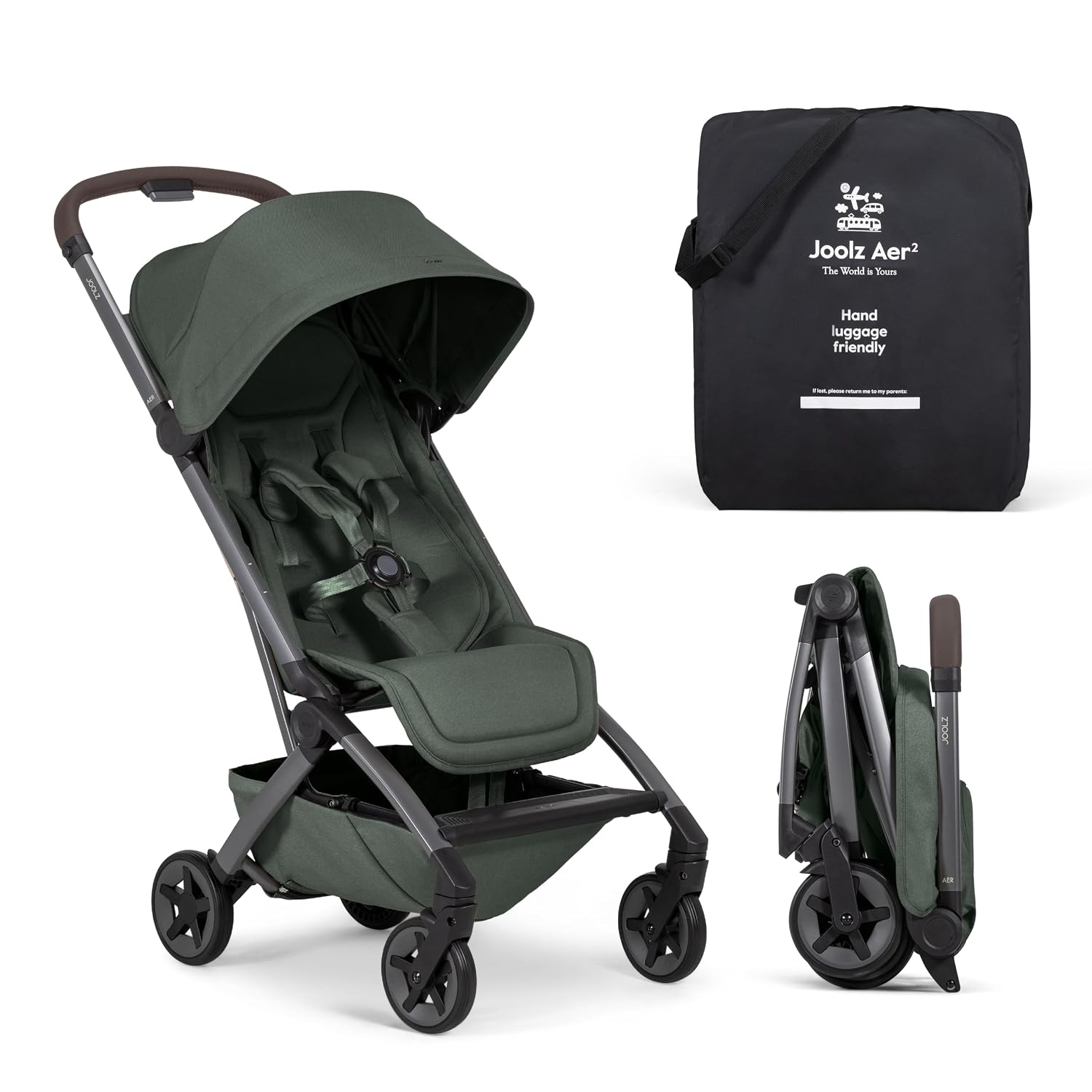 Joolz Aer2 Lightweight Travel Stroller