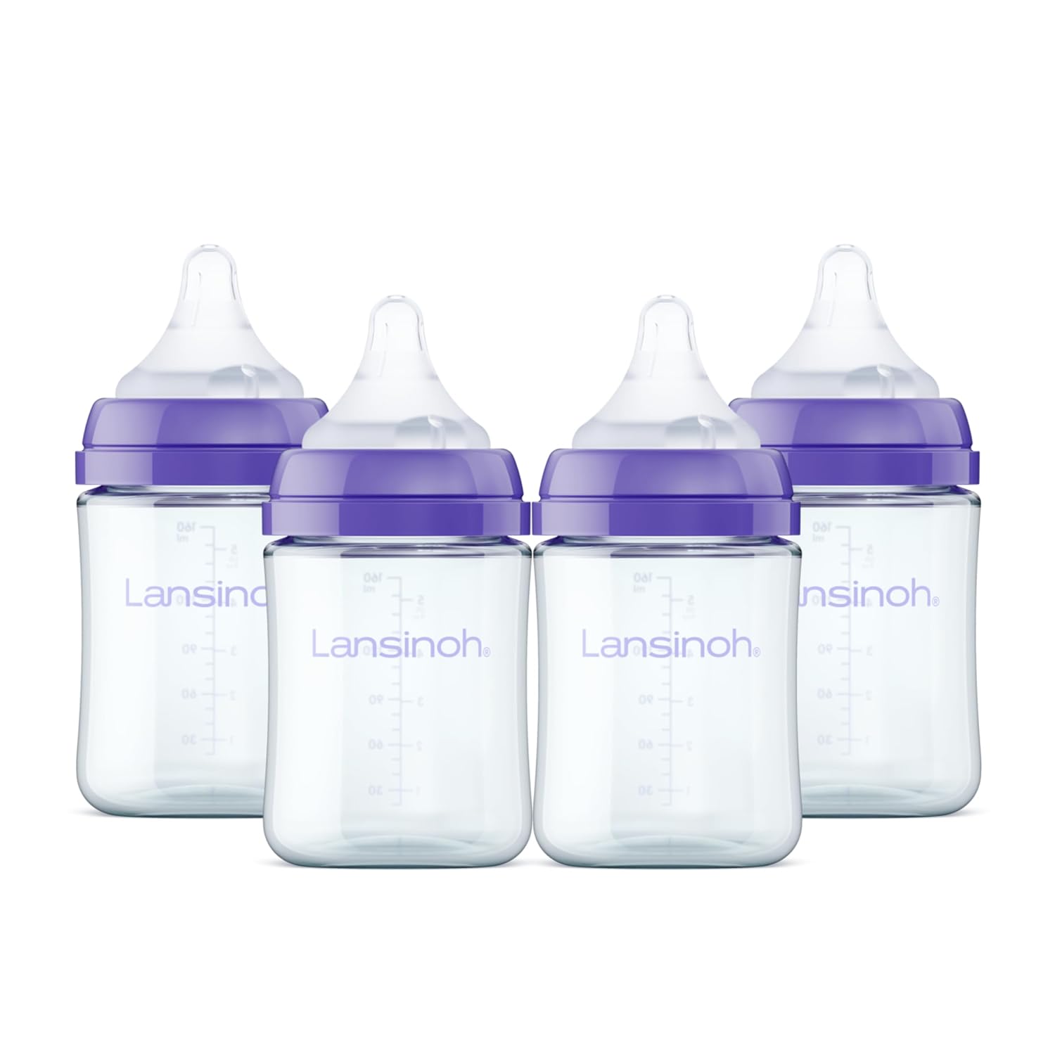 Lansinoh Anti-Colic Glass Baby Bottles