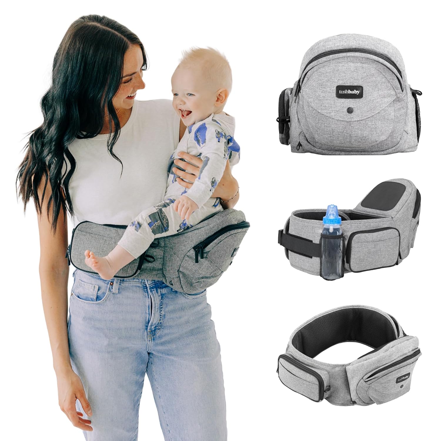 Tushbaby Original Hip Seat Baby Carrier